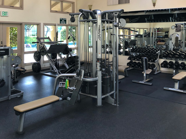 Photo of workout room